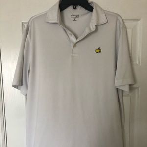 Masters polo in white